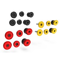DBK Special Parts (Ducabike) Frame Plug Kit for the Ducati Monster 937 - Use with Frame Sliders